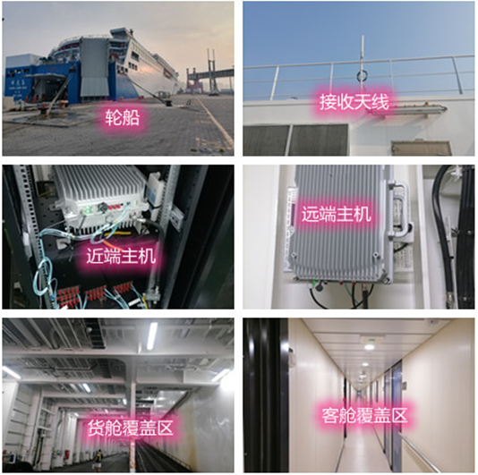  松柏镇海上游轮轮船渔船覆盖案例