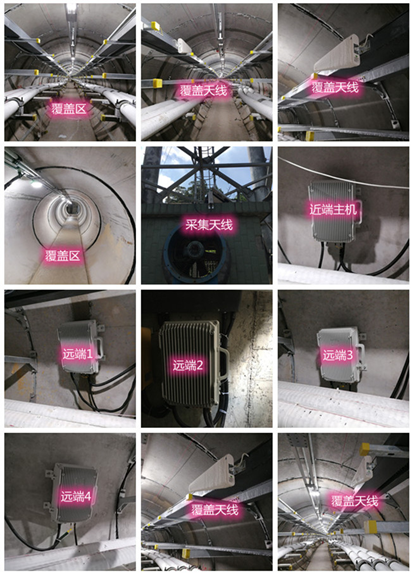  松柏镇电力管廊覆盖天线方案案例
